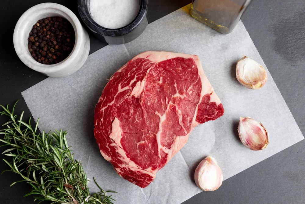 Beef processing for cattle at Bernhard